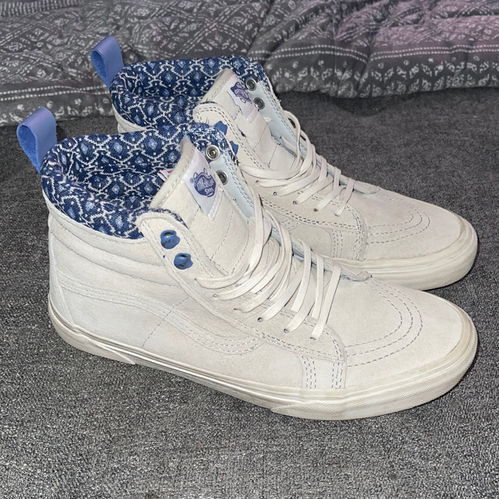 Vans SK8-Hi Suede 3M Scotchgard Lined Mens sz 7 Womens sz 8.5
